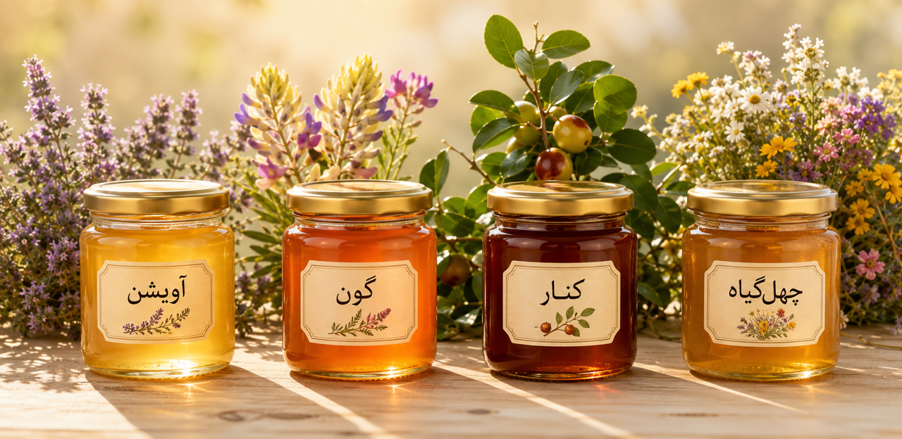 راهنمای جامع انتخاب عسل: تفاوت عسل‌های تک‌گل چیست و کدام‌یک برای شما مناسب‌تر است؟
